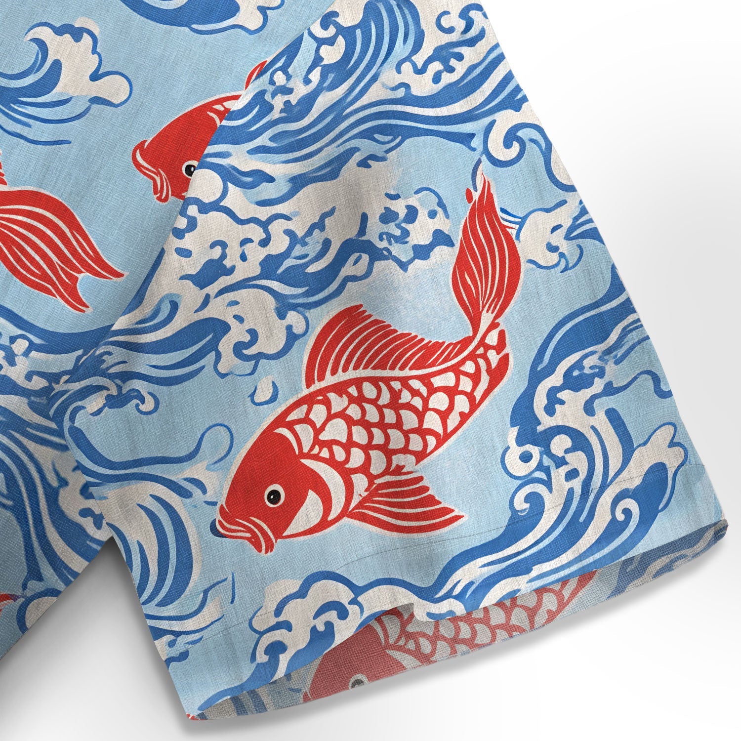 Koi Carp Frenzy Hawaiian Shirt