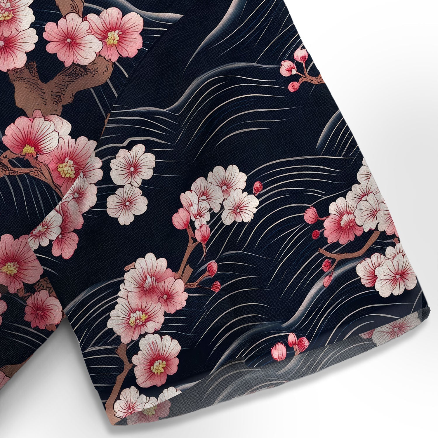 Sakura Wave Hawaiian Shirt