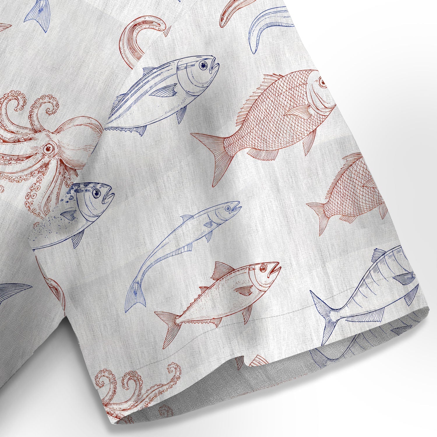 Sea Ocean Fish Hawaiian Shirt