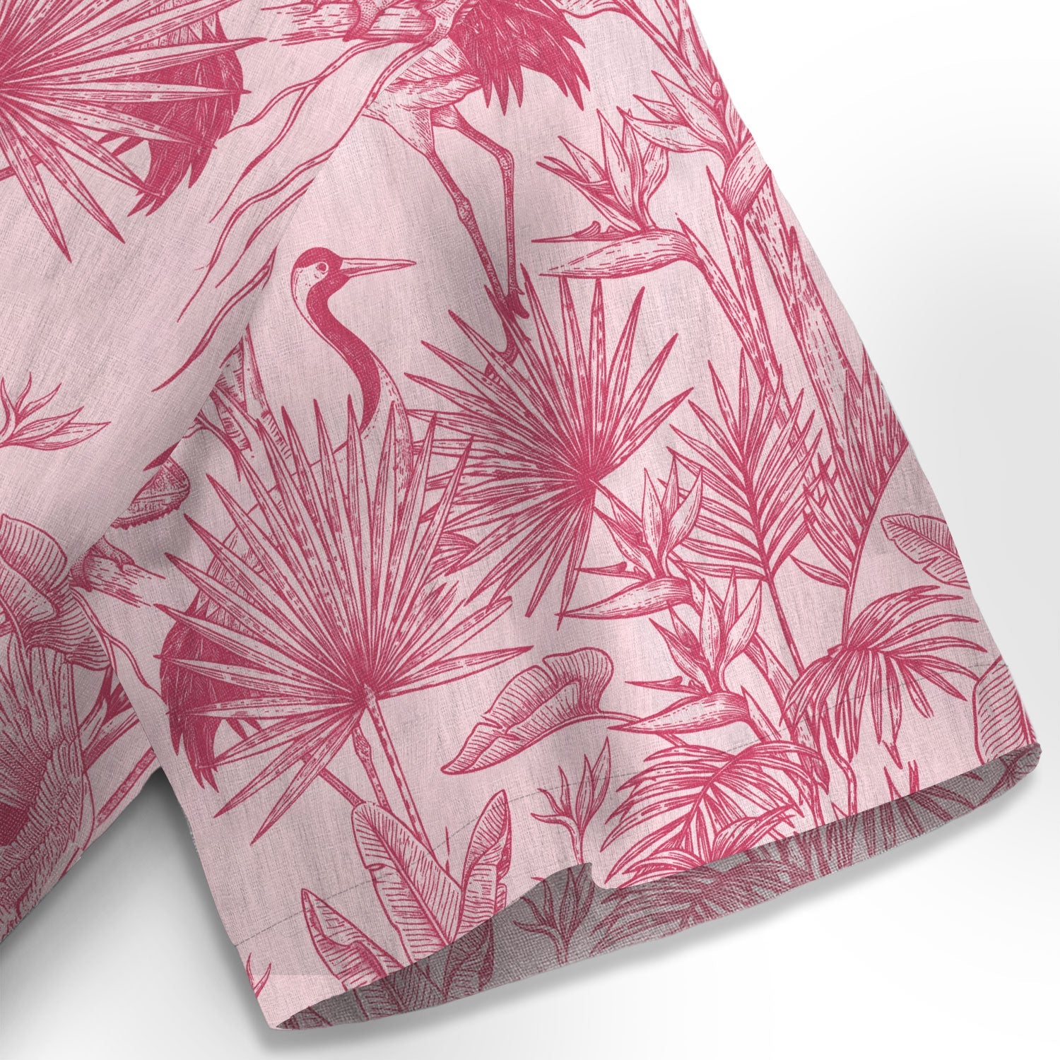 Crane Garden Hawaiian Shirt
