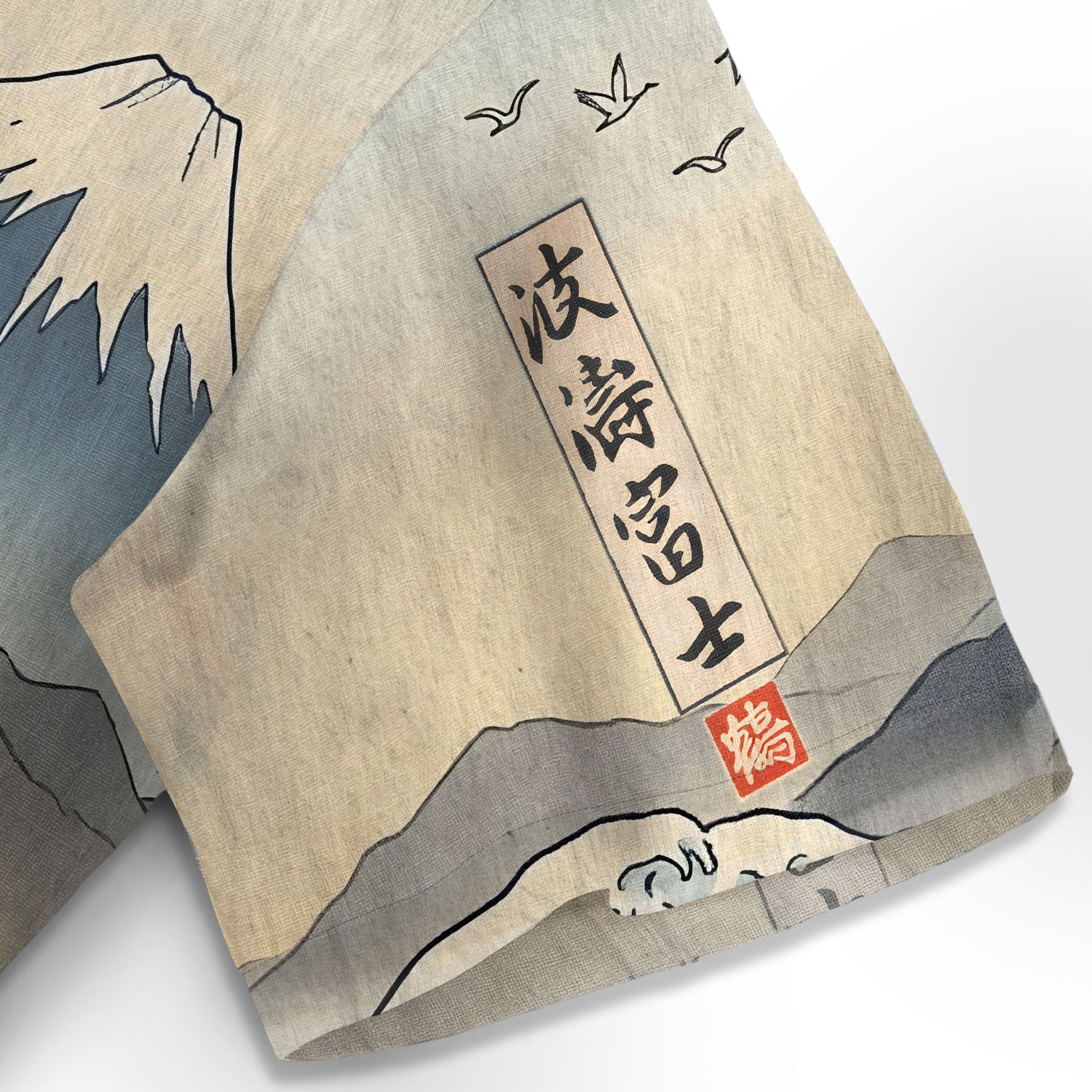 The Great Wave Off Crane Hawaiian Shirt