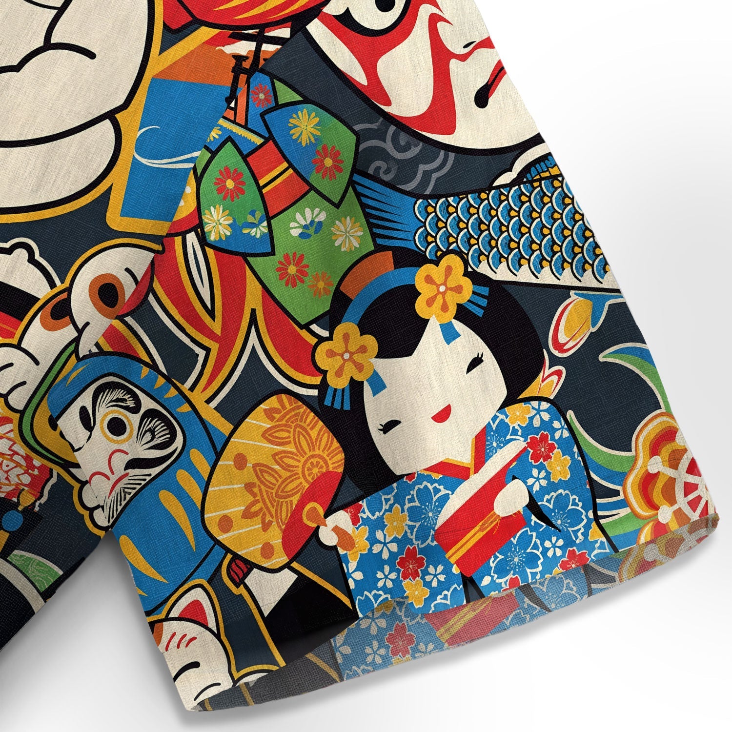 Tokyo Folklore Mosaic Hawaiian Shirt