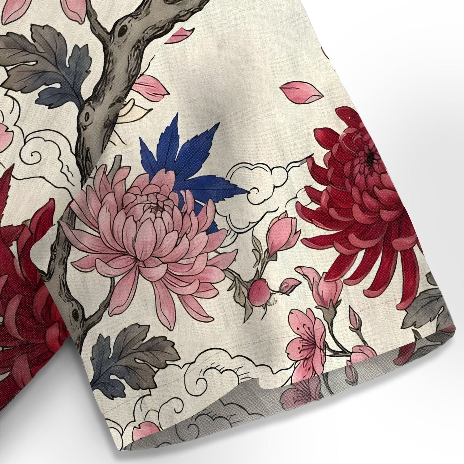 Vibrant Floral Hawaiian Shirt