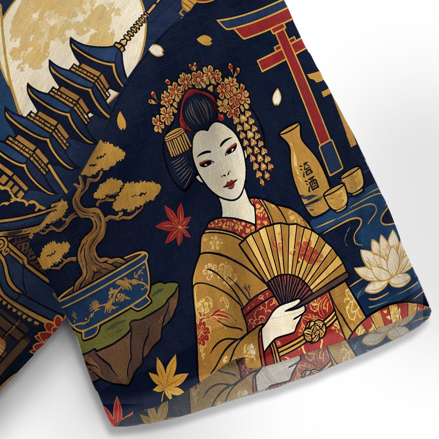 Tokyo Folklore Mosaic Hawaiian Shirt