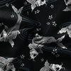 Black Koi And White Koi Hawaiian Shirt