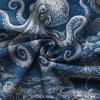 Blue Ocean Octopus Hawaiian Shirt