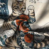 Cat Surfing Hawaiian Shirt