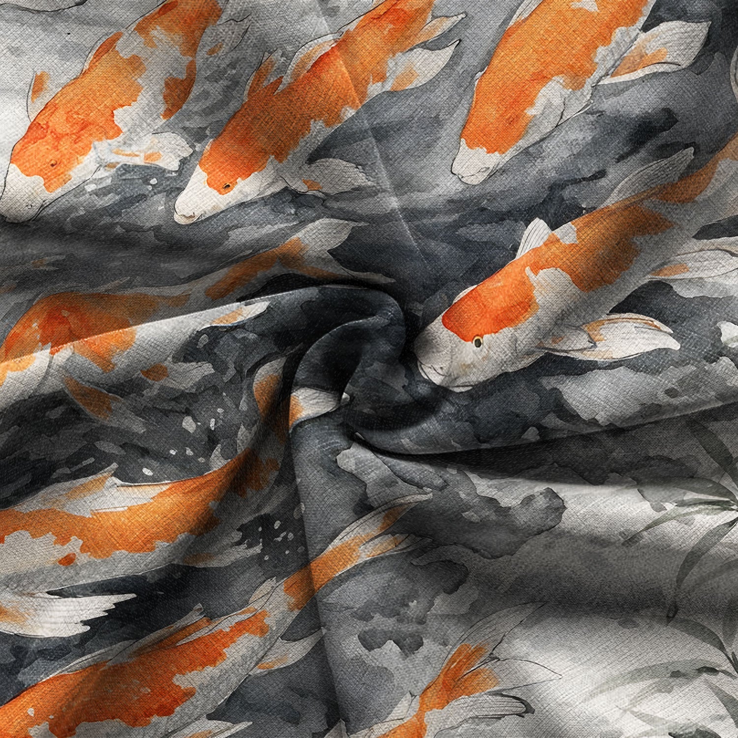 Dance Of The Koi Hawaiian Shirt