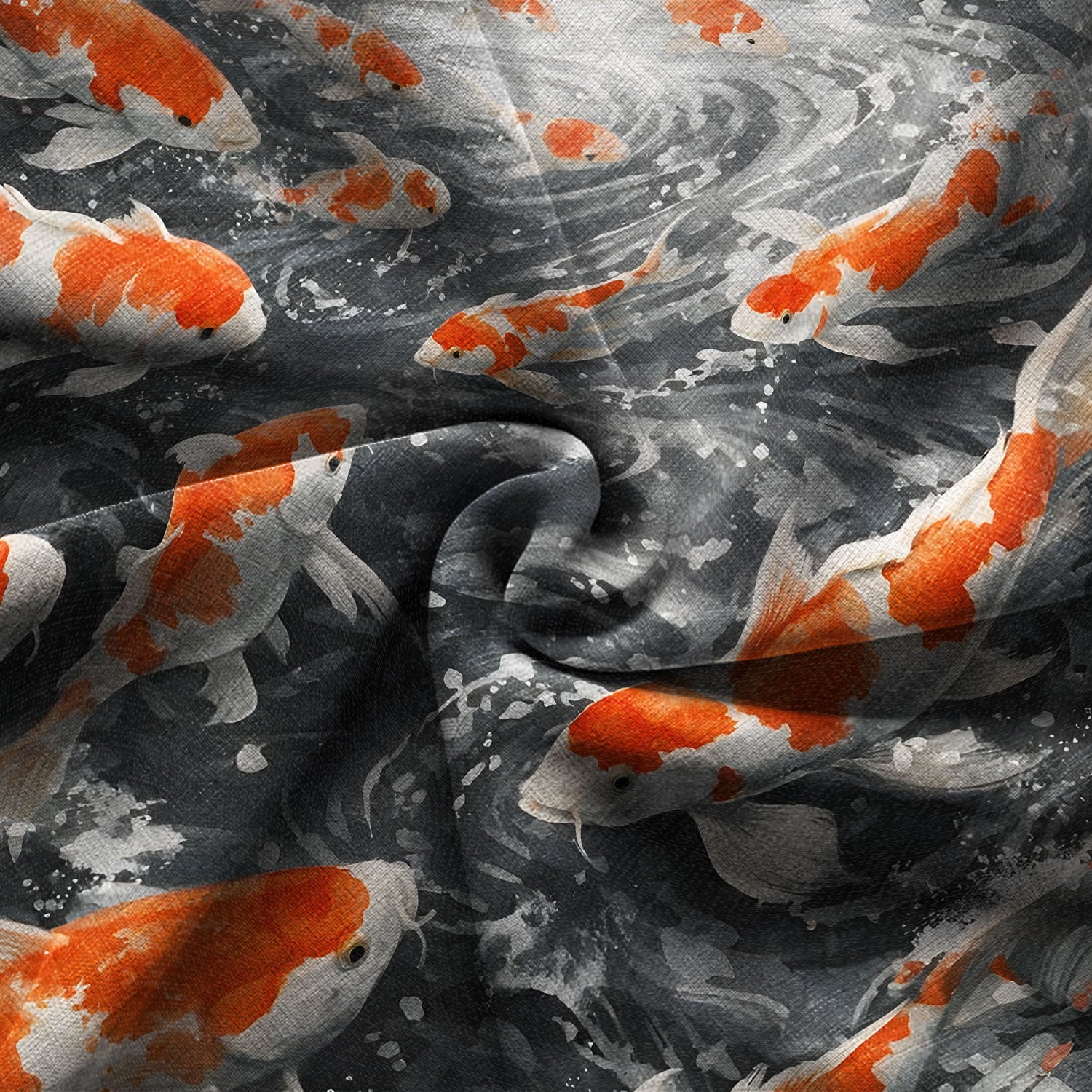 Dance Of The Koi Hawaiian Shirt