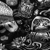 Daruma And Koi Hawaiian Shirt