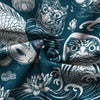 Daruma And Koi Hawaiian Shirt