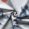 Misty Mountain Landscape Ink Hawaiian Shirt