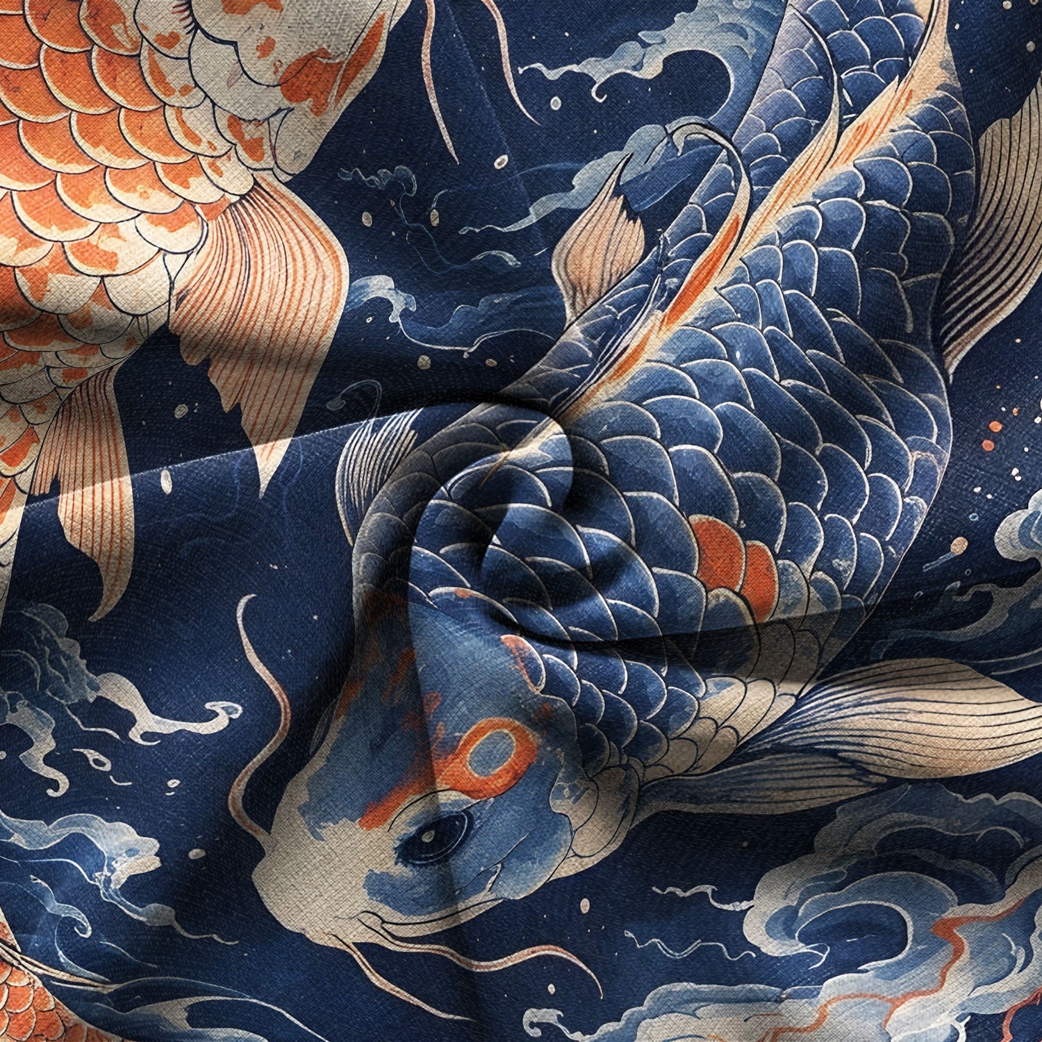 Two Koi Carps Hawaiian Shirt