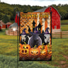 Uni Belted Galloway Cattle Haunted Farm Halloween Flag