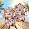 UniJames Seamless Floral Pattern 3D Hawaiian Shirt (14 Styles)