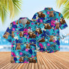 UniJames Cool Flower Color Hawaiian Shirt (14 Styles)