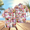 UniJames Seamless Floral Pattern 3D Hawaiian Shirt (14 Styles)