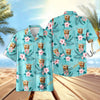 UniJames Aloha Cyan Color Hawaiian Shirt (14 Styles)