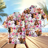 UniJames Seamless Floral Pattern 3D Hawaiian Shirt (14 Styles)