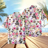 UniJames Seamless Floral Pattern 3D Hawaiian Shirt (14 Styles)