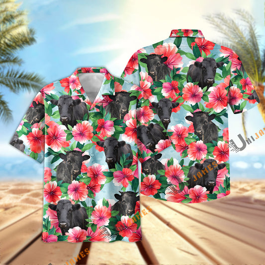 Uni Dexter Garish Floral Hawaiian Shirt