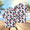UniJames US Flag and Liberty Pattern Hawaiian Shirt (14 Styles)