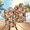 UniJames Tropical Flower Pattern Seamless Hawaiian Shirt (14 Styles)