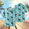 UniJames Aloha Cyan Color Hawaiian Shirt (14 Styles)