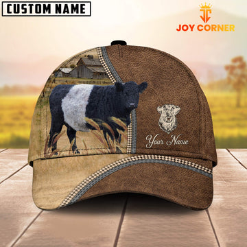 Uni Personalized Name Belted Galloway Farming Cap