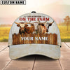 Uni Texas Longhorn Better On The Farm Customized Name Cap