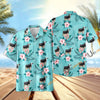 UniJames Aloha Cyan Color Hawaiian Shirt (14 Styles)