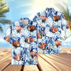 UniJames Blue Summer Pattern Hawaiian Shirt (14 Styles)