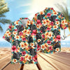 UniJames Tropical Flower Pattern Seamless Hawaiian Shirt (14 Styles)