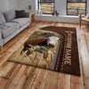 Uni Hereford Farming Personalized Name 3D Rug