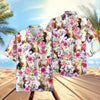 UniJames Seamless Floral Pattern 3D Hawaiian Shirt (14 Styles)