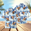 UniJames Blue Summer Pattern Hawaiian Shirt (14 Styles)