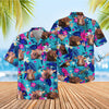 UniJames Cool Flower Color Hawaiian Shirt (14 Styles)