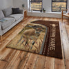 Uni Jersey Farming Personalized Name 3D Rug