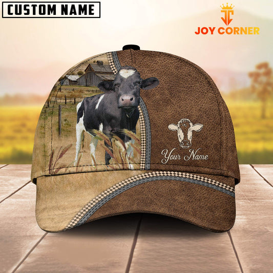 Uni Personalized Name Holstein Farming Cap