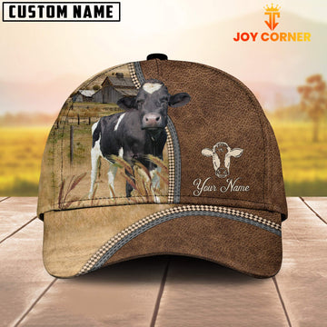 Uni Personalized Name Holstein Farming Cap