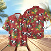 UniJames Vintage Red Summer Hawaiian Shirt (14 Styles)