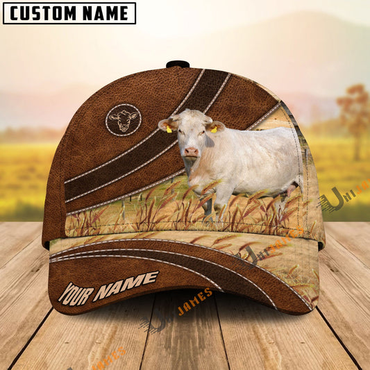 Uni Charolais Cool Farming Customized Name Cap