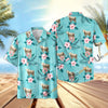 UniJames Aloha Cyan Color Hawaiian Shirt (14 Styles)