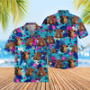 UniJames Cool Flower Color Hawaiian Shirt (14 Styles)
