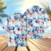 UniJames Blue Summer Pattern Hawaiian Shirt (14 Styles)