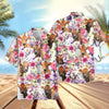 UniJames Seamless Floral Pattern 3D Hawaiian Shirt (14 Styles)