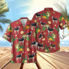 UniJames Vintage Red Summer Hawaiian Shirt (14 Styles)