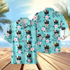 UniJames Aloha Cyan Color Hawaiian Shirt (14 Styles)