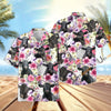 UniJames Seamless Floral Pattern 3D Hawaiian Shirt (14 Styles)