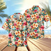 UniJames Tropical Flower Pattern Seamless Hawaiian Shirt (14 Styles)